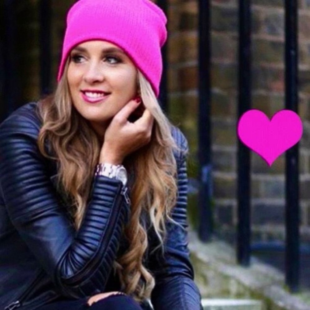 Cute Pink Beanie Warm Winter Hat - Go pink!